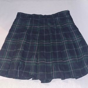 2 plaid skater skirts